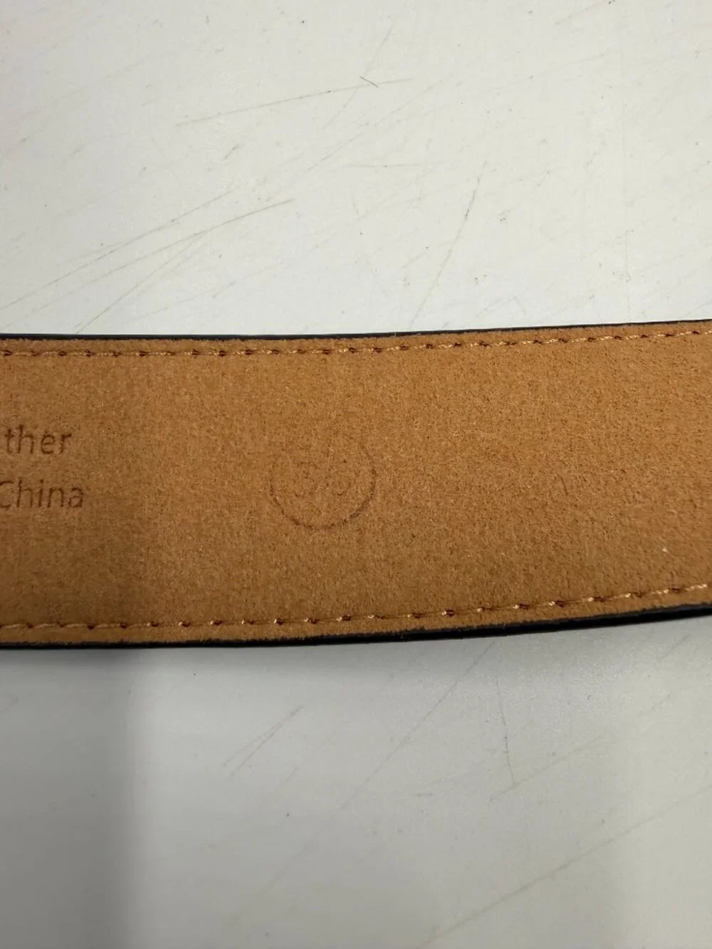 Simons Genuine Leather Ratchet Belt Brown Fits up to 40